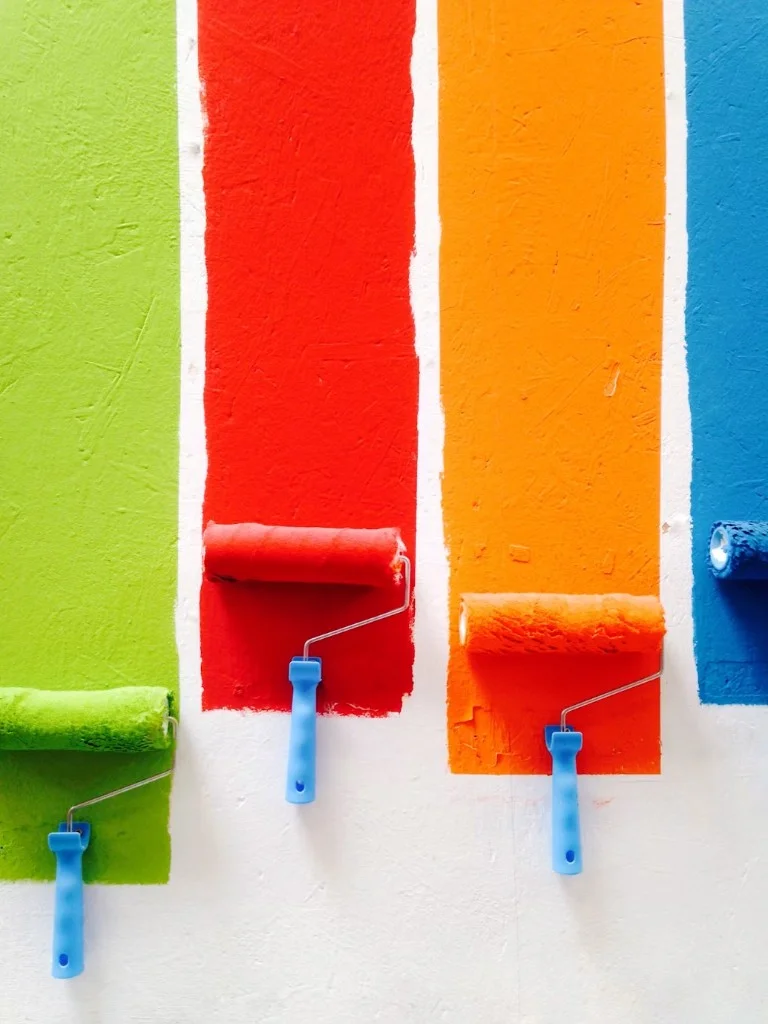 Ambiente residencial com pintura interna de alto padrão